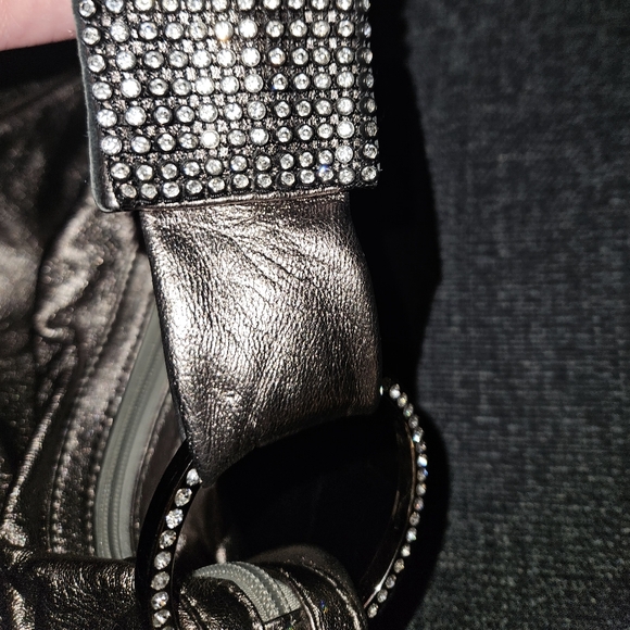 DX Touch Italian Leather hobo bag - Picture 13 of 16